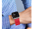 Bratara Ceas DUX DUCIS Magnetic pentru Apple Watch Series, 45/44/42mm, Rosie 