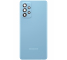 Capac Baterie - Geam Blitz - Geam Camera Spate Samsung Galaxy A52 A525 / Samsung Galaxy A52 5G A526, Albastru, Swap 