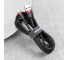 Cablu Date si Incarcare USB la USB Type-C Baseus Cafule, 0.5 m, C3.0, 3A, Negru Rosu CATKLF-A91 