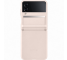 Husa pentru Samsung Galaxy Z Flip4 F721, Flap Leather Cover, Roz EF-VF721LPEGWW