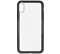 Husa TPU Tellur Glass Simple pentru Apple iPhone X / Apple iPhone XS, Neagra TLL121314 