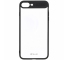 Husa TPU Tellur Hibrid pentru Apple iPhone 8 Plus, Neagra Transparenta TLL121583