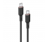 Cablu Date si Incarcare USB Type-C la USB Type-C Acefast C2-03, 1.2 m, 60W (20V / 3A), PD, Negru 