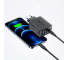 Incarcator Retea cu cablu USB Type-C Acefast, Quick Charge, 65W, 1 X USB - 2 x USB Tip-C, Negru