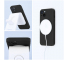 Husa MagSafe pentru Apple iPhone 12 Pro Max, OEM, Silicone, Neagra