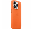 Husa Piele Apple iPhone 14 Pro Max, MagSafe, Portocalie (Orange) MPPR3ZM/A 