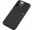 Husa Piele Ecologica OEM Elegance Carbon pentru Samsung Galaxy S21 FE 5G G990, Neagra 