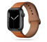 Curea Ceas Tech-Protect Leatherfit pentru Apple Watch, 38 / 40 / 41 mm, Maro 
