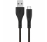 Cablu Date si Incarcare USB la USB Type-C Energizer Lifetime, 1.2 m, Negru C41C2AGBKT 