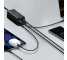 Incarcator Retea Baseus GaN3 Pro, 100W, 5A, 2 x USB-A - 2 x USB-C, Negru CCGP000101 