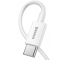 Cablu Date si Incarcare USB-C - Lightning Baseus Superior Series, 20W, 1.5m, Alb CATLYS-B02 