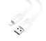Cablu Date si Incarcare USB-A - Lightning HOCO X84 Solid, 18W, 1m, Alb