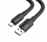 Cablu Date si Incarcare USB la USB Type-C HOCO X84 Solid, 1 m, 3A, Negru 