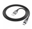 Cablu Date si Incarcare USB la USB Type-C HOCO X86 Silicone, 1 m, 3A, Negru 