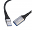 Prelungitor USB XO Design NB220, 3m, Negru