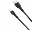 Cablu Date si Incarcare USB-A - USB-C XO Design NB185, 66W, 1m, Negru