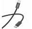 Cablu Date si Incarcare USB-C - USB-C XO Design NB-Q206B, 60W, 1m, Negru