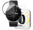 Folie Protectie Ecran WZK pentru Huawei Watch GT 2 42mm, Sticla Flexibila, Full Face, Full Glue, Neagra 