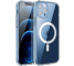 Husa MagSafe pentru Apple iPhone 14 Plus, OEM, Antisoc, Transparenta