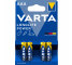 Baterie Varta Longlife Power 4903, AAA / LR3, Set 4 bucati 04903121414