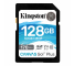Card Memorie SDXC Kingston Canvas Go Plus, 128Gb, Clasa 10 / UHS-1 U3 SDG3/128GB