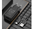 Incarcator Retea cu Cablu USB-C Borofone BA68A, 10W, 2.1A, 1 x USB-A, Negru
