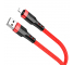 Cablu Date si Incarcare USB-A - Lightning Borofone BU35 Influence, 18W, 1.2m, Rosu