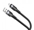 Cablu Date si Incarcare USB-A - microUSB Borofone BU35 Influence, 18W, 1.2m, Negru