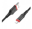 Cablu Date si Incarcare USB-A - Lightning Borofone BX67, 18W, 1m, Negru