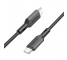 Cablu Date si Incarcare USB-C - USB-C Borofone BX70, 60W, 1m, Negru