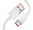 Cablu Date si Incarcare USB-A - USB-C Xiaomi, 120W, 1m, Alb