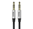 Cablu Audio 3.5mm - 3.5mm Baseus Yiven M30, 1m, Negru CAM30-BS1 