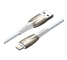 Cablu Date si Incarcare USB-A - Lightning Baseus Glimmer Series, 20W, 2m, Alb CADH000302 