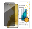 Folie de protectie Ecran Privacy WZK AntiSpy pentru Samsung Galaxy S22 5G S901, Sticla Securizata, Full Glue 
