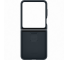 Husa pentru Samsung Galaxy Z Flip5 F731, Silicone Ring Cover, Indigo EF-PF731TNEGWW