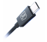 Cablu Date si Incarcare USB-C - USB-C 3MK Hyper Thunderbolt, 240W, 1m, Negru 