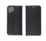 Husa pentru Samsung Galaxy A21s A217, OEM, Luna Book Gold, Neagra 