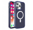 Husa MagSafe pentru Apple iPhone 15, OEM, Color Matte, Bleumarin 