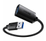 Prelungitor USB Baseus AirJoy, 2m, Negru