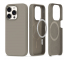 Husa MagSafe pentru Apple iPhone 15 Pro, Tech-Protect, Silicone, Maro 