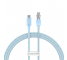 Cablu Date si Incarcare USB-A - USB-C Baseus Explorer, 100W, 2m, Albastru CATS010503 