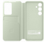 Husa pentru Samsung Galaxy S24 S921, S-View Wallet, Verde EF-ZS921CGEGWW 