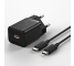 Incarcator Retea Cu Cablu USB-C Baseus Super Si, 25W, 3A, 1 x USB-C, Negru TZCCSUP-L01 