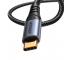Cablu Audio USB-C - 3.5mm Joyroom, 1.2m, Negru SY-A07 