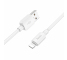 Cablu Date si Incarcare USB-A - Lightning HOCO X96, 18W, 1m, Alb 