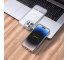 Husa MagSafe pentru Apple iPhone 15 Pro, HOCO, Magnetic Airbag, Transparenta 