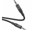 Cablu Audio 3.5mm - 3.5mm HOCO UPA27, 1.2m, Negru 