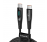Cablu Date si Incarcare USB-C - USB-C Toocki, 100W, 1m, Negru TXCTT1-XY201 