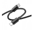 Cablu Date si Incarcare USB-C - USB-C HOCO X96, 60W, 1m, Negru 
