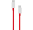 Cablu Date si Incarcare USB-C - USB-C OnePlus DL152, 150W, 1m, Rosu 5461100529
